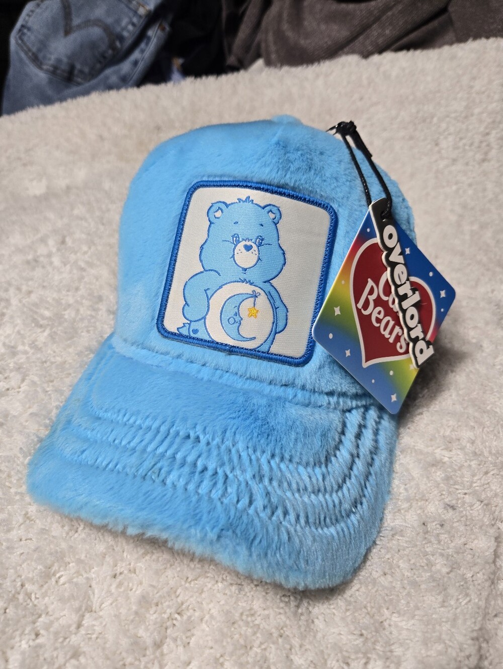 Overlord Care Bears Bedtime Bear Trucker Hat NWT